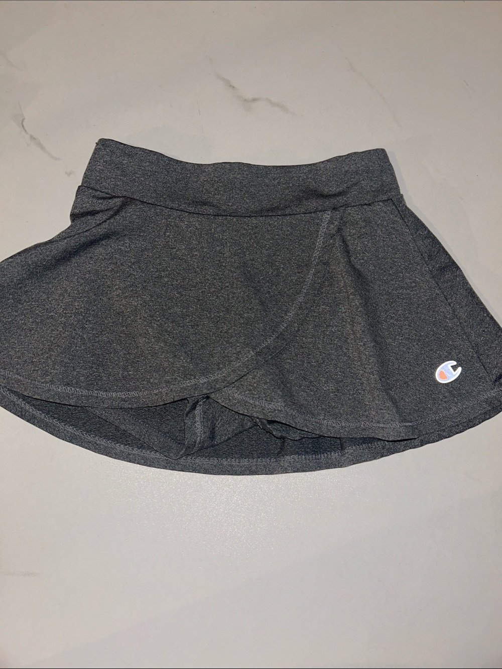 5/$20 Champion | Toddler Gray Athletic Skort with Logo